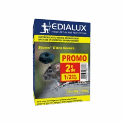 EDIALUX Blocs Contre Rats Et Souris Strom 300g - 2 Pièces