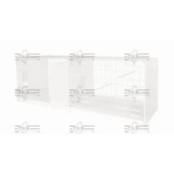 Vogelbenodigdheden Winkel -Vogelbenodigdheden Winkel cage d elevage pliable cortina 120x40x40 cm 1 3