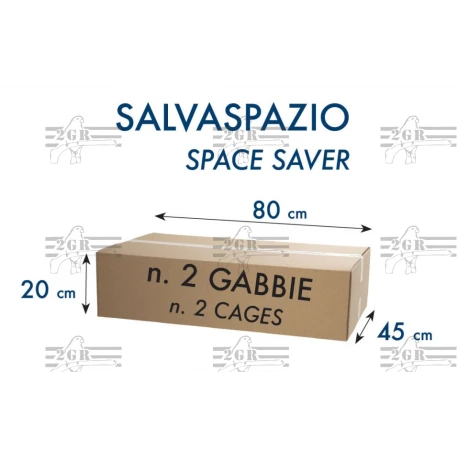 Cage D'élevage Pliable "BORMIO" 120x40x40 Cm 6 Cage D'élevage Pliable "BORMIO" 120x40x40 Cm - Afbeelding 4