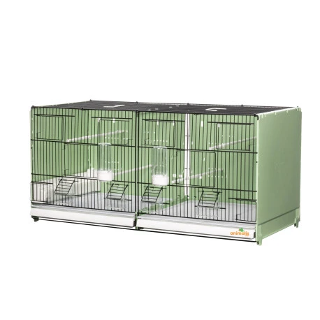 Cage D'élevage Pliable "PORTOFINO" 90x40x40 Cm 3 Cage D'élevage Pliable "PORTOFINO" 90x40x40 Cm