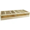Cage De Transport Double En Bois 68x30x11cm