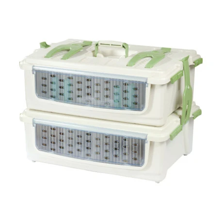 Cage De Transport "Safari" - 59x38x21cm 4 Cage De Transport "Safari" - 59x38x21cm - Afbeelding 2