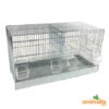 Cage Domus-Molinari 64cm Chromée 1 Cage Domus-Molinari 64cm Chromée -Vogelbenodigdheden Winkel cage domus molinari 64cm chromee