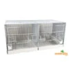 Cage Domus-Molinari 90cm Blanche Avec Parois Latérales Amovibles 1 Cage Domus-Molinari 90cm Blanche Avec Parois Latérales Amovibles -Vogelbenodigdheden Winkel cage domus molinari avec parois laterales amovible de 90cm blanche