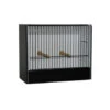 Cage D'exposition Petite Perruche 2 Cage D'exposition Petite Perruche -Vogelbenodigdheden Winkel cage expo en pvc perruche ondulee devanture noire