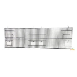 FAUNA Devanture Noire 100 X 30 Cm