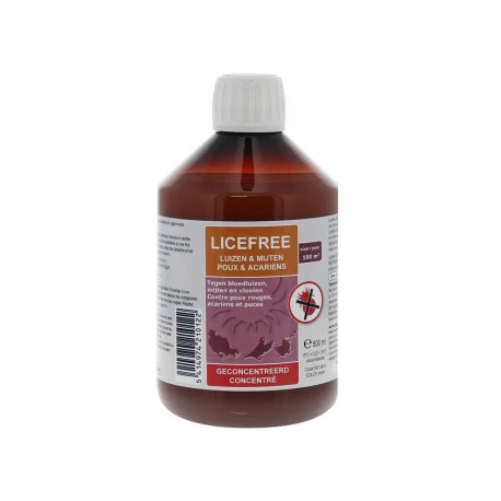 Licefree Liquide Concentré (contre Les Acariens Et Les Poux) 500ml 3 Licefree Liquide Concentré (contre Les Acariens Et Les Poux) 500ml