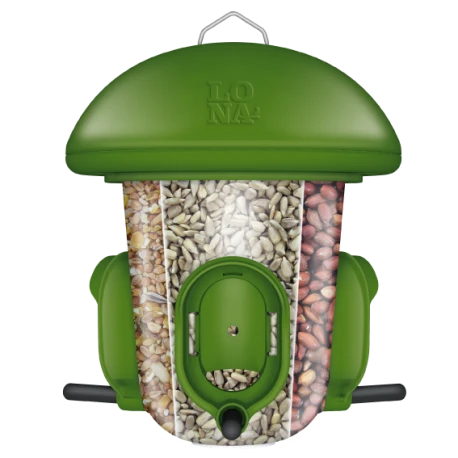 Mangeoire Lona "Voersilo S6" - Vert 2 Mangeoire Lona "Voersilo S6" - Vert