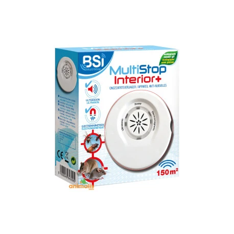 MultiStop Interior Plus - Appareil à Ultrasons Anti-nuisibles - BSI 3 MultiStop Interior Plus - Appareil à Ultrasons Anti-nuisibles - BSI