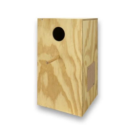 Nichoir Vertical Pour Grandes Perruches 25x25x45 Cm 3 Nichoir Vertical Pour Grandes Perruches 25x25x45 Cm