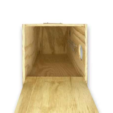 Nichoir Vertical Pour Grandes Perruches 25x25x55 Cm 6 Nichoir Vertical Pour Grandes Perruches 25x25x55 Cm - Afbeelding 4